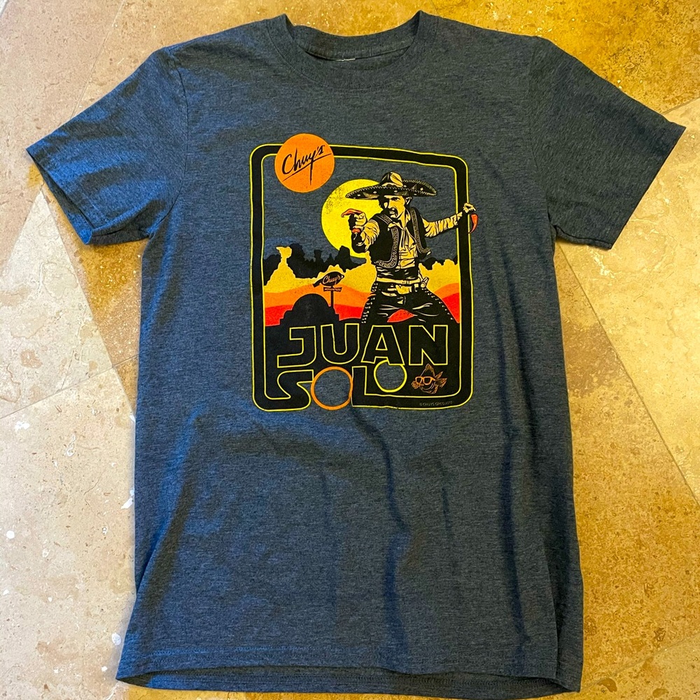 Chuy’s Juan Solo t-shirt size men’s small.